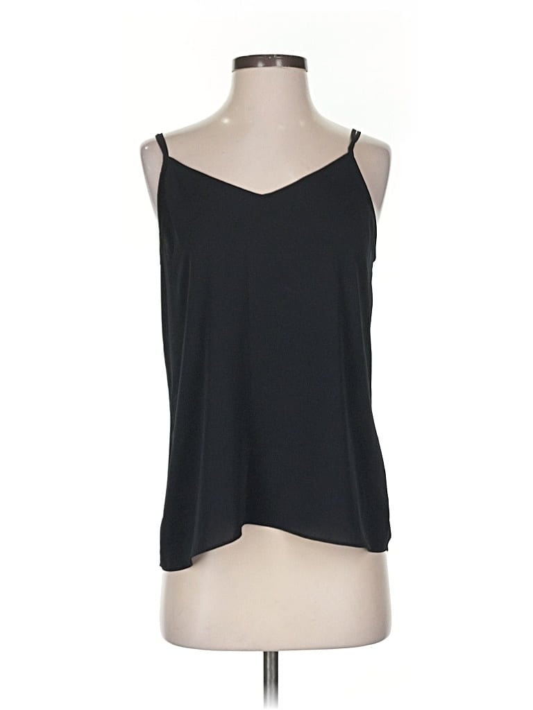 Pre-owned Trouve Sleeveless Top Black Scoop Neck Tops