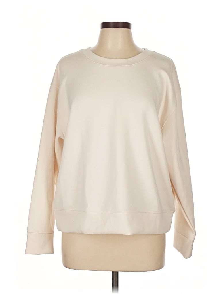 A New Day Sweatshirt In White