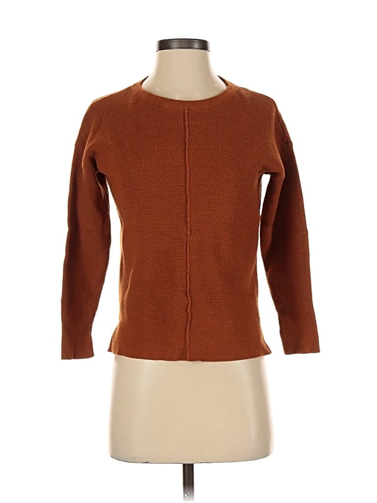 Pre-owned Pink Clover Pullover Sweater In Brown