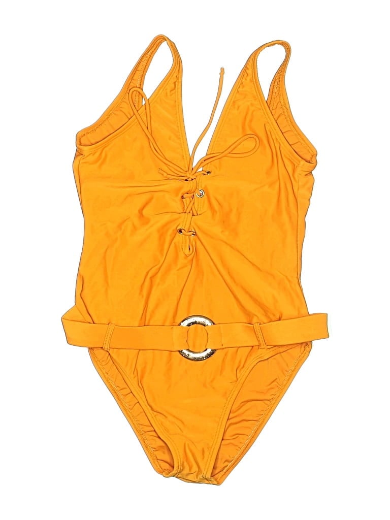 Pre-owned Thalia Sodi One Piece Swimsuit In Orange