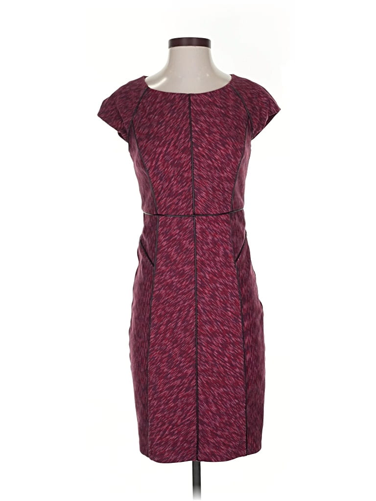 Pre-owned Laundry By Shelli Segal Cocktail Dress In Red