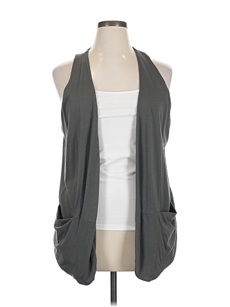 Pre-owned Old Navy Cardigan Sweater In Gray