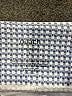 Peach Checkered-gingham Blue Active Pants Size L - photo 7