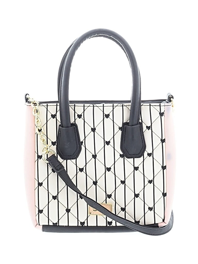 Pre-owned Betsey Johnson Satchel In Black