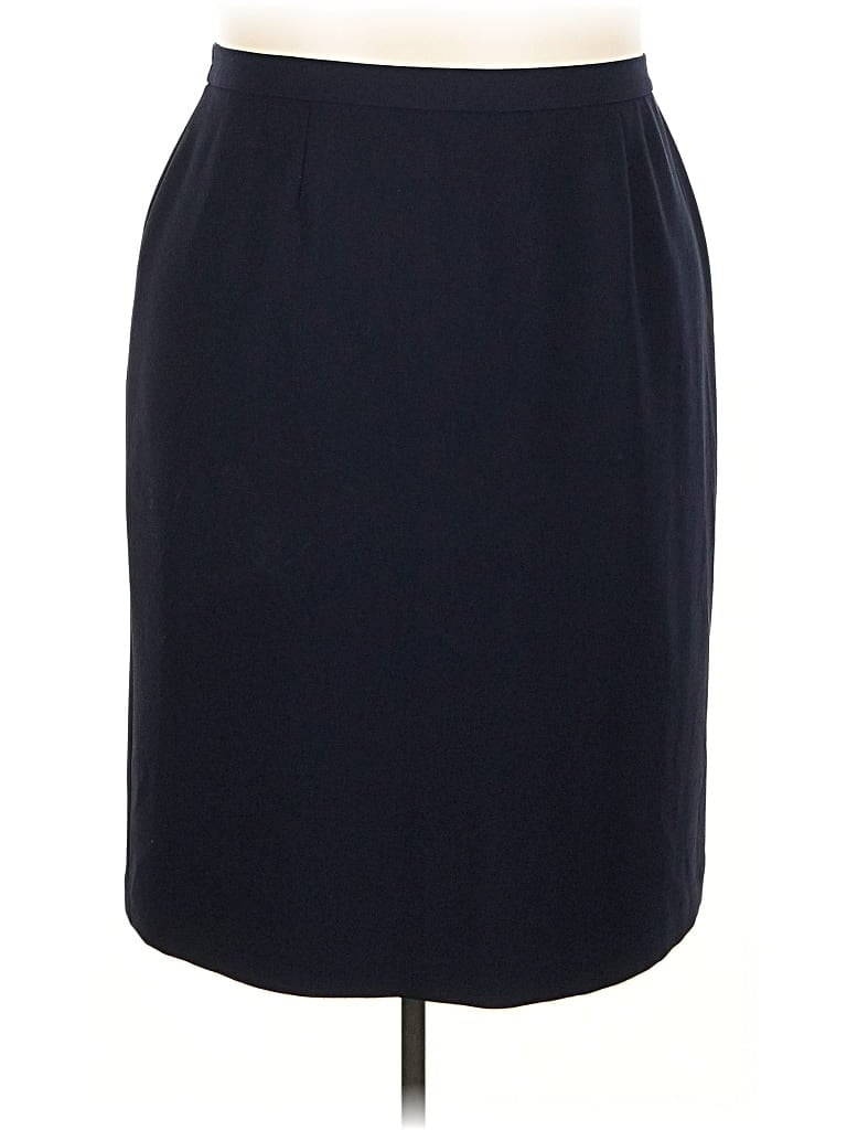Pre-owned Le Suit Formal Skirt In Black