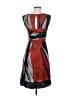 Max and Cleo 100% Polyester Graphic Red Cocktail Dress Size 2 - photo 2