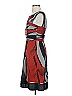 Max and Cleo 100% Polyester Graphic Red Cocktail Dress Size 2 - photo 5