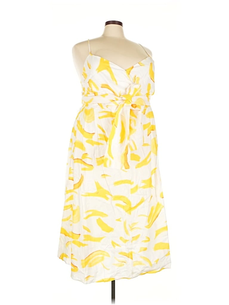 Eloquii Casual Dress In Yellow