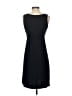 Lands' End Solid Black Casual Dress Size XS - photo 2