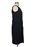 Lands' End Solid Black Casual Dress Size XS - photo 4