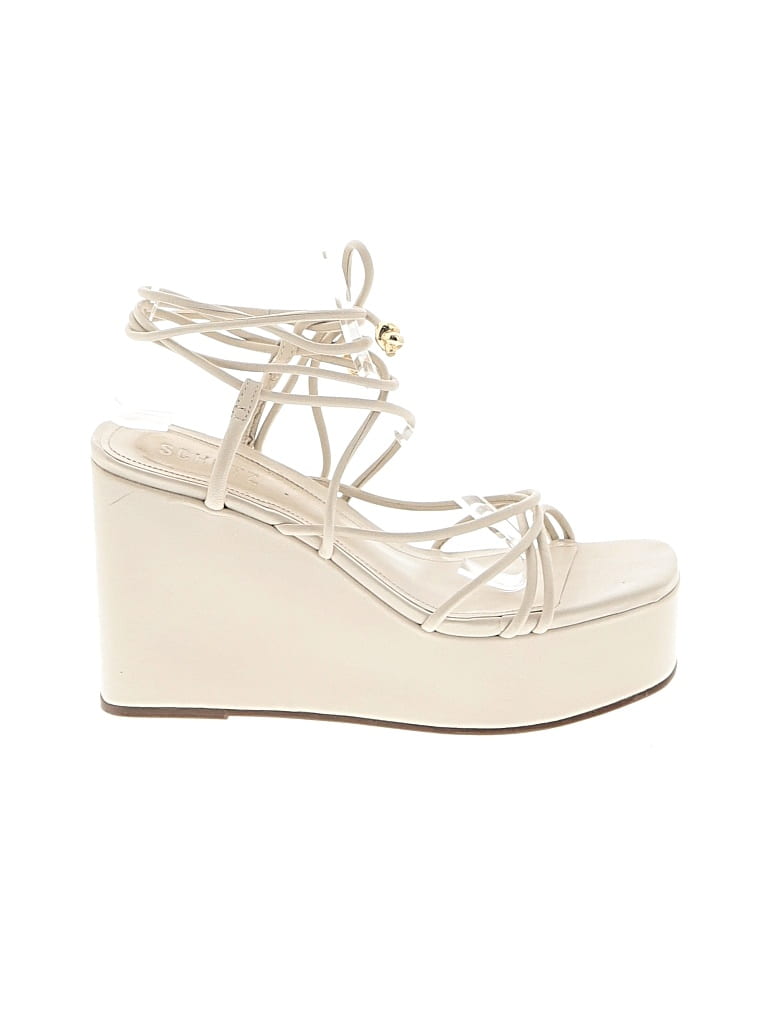 Pre-owned Schutz Wedges In White