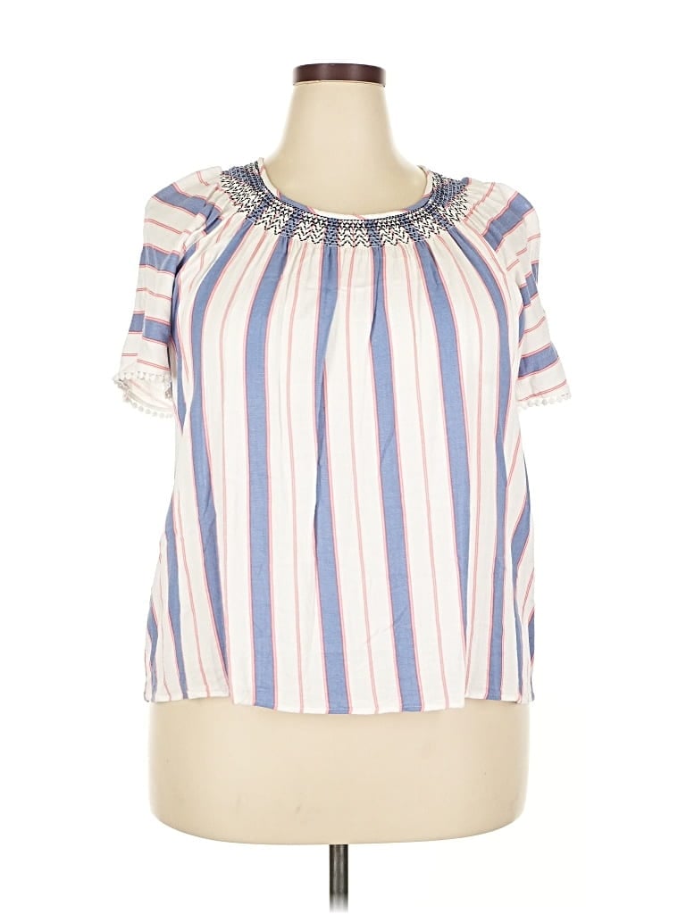 Pre-owned Daniel Rainn Short Sleeve T-shirt In White