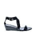 Delman Shoes Black Wedges Size 7 1/2 - photo 1
