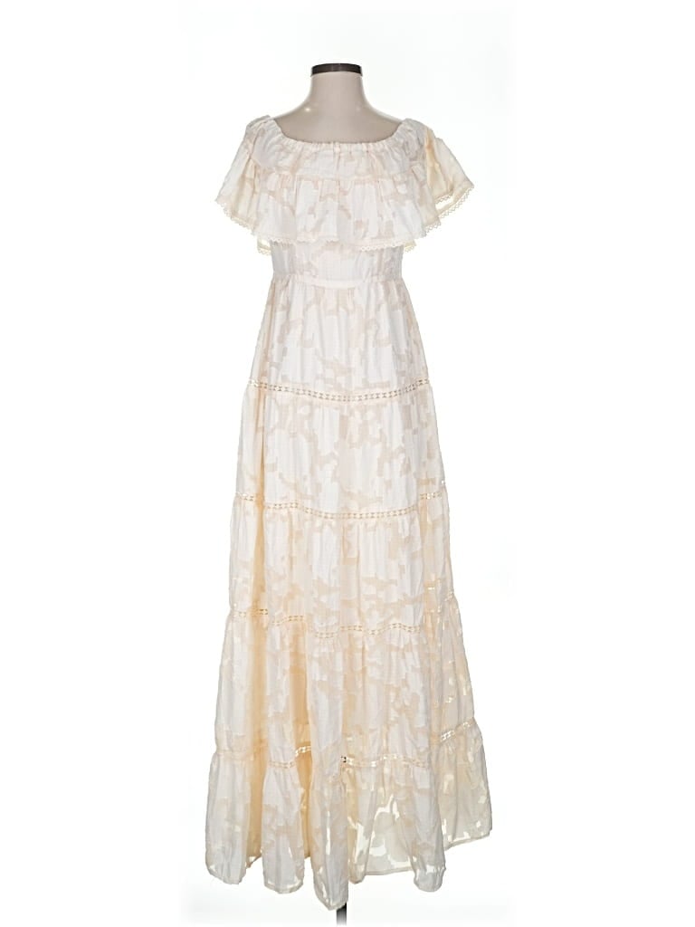 VICI Pre-owned Casual Dress In White