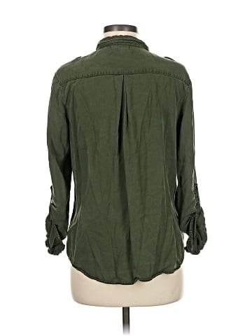 On The Road... 3/4 Sleeve Button-Down Shirt (view 2)