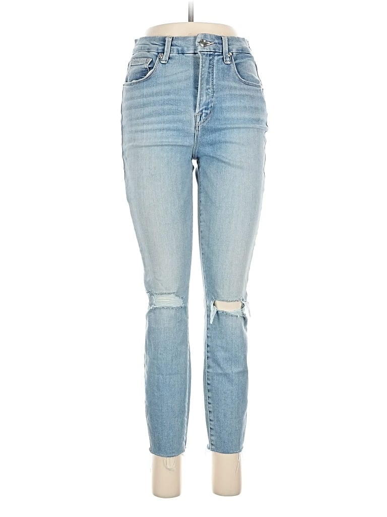 Pre-owned Good American Jeans In Blue