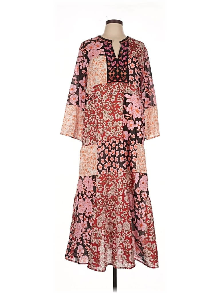 Johnny Was Casual Dress In Pink