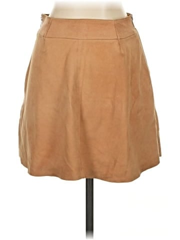 Joie Faux Leather Skirt (view 2)