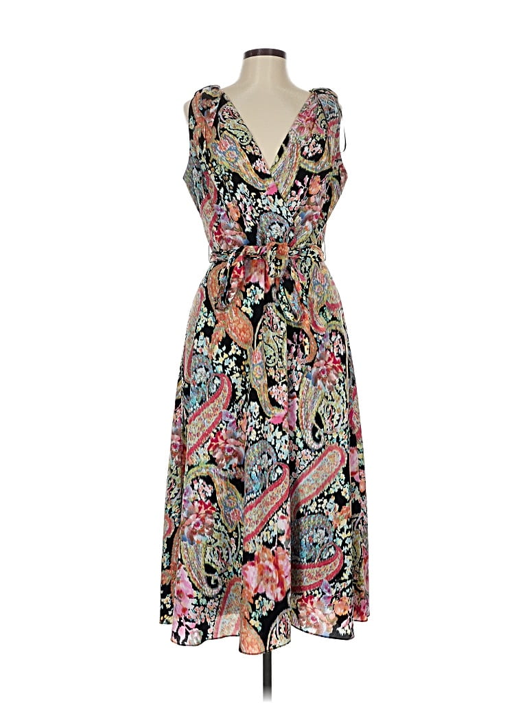 Pre-owned Tahari By Asl Casual Dress In Gray