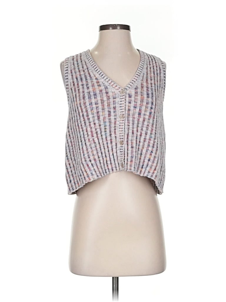 Pre-owned Universal Thread Sweater Vest In Silver