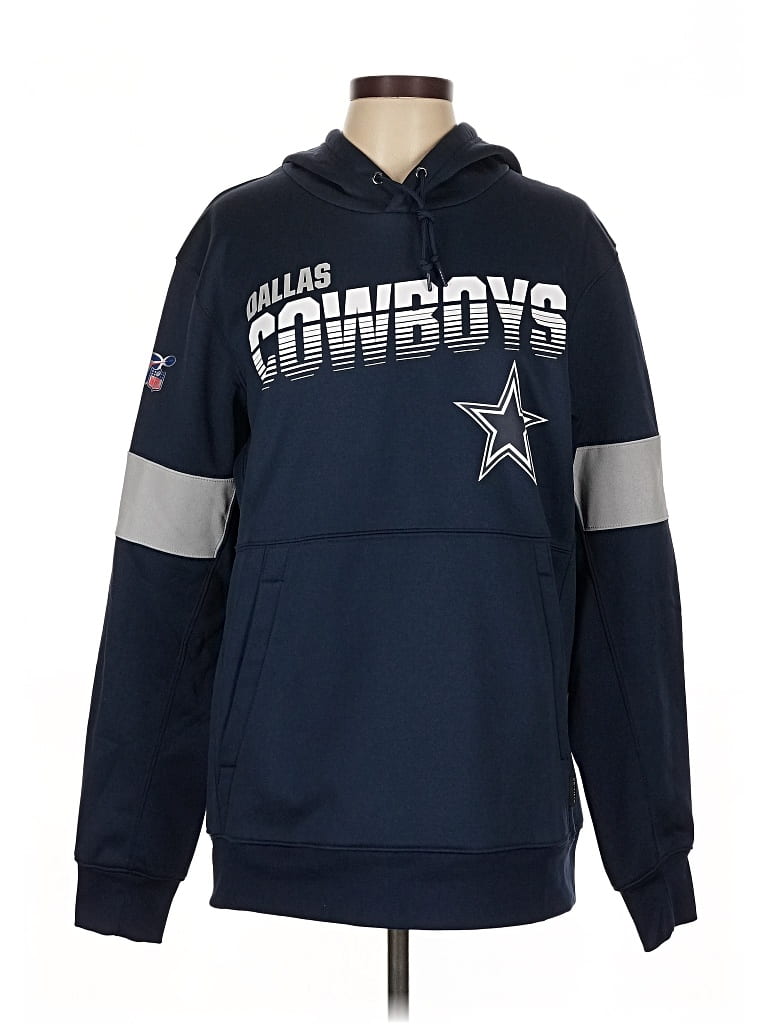 Pre-owned Nfl X Nike Team Apparel Pullover Hoodie In Blue