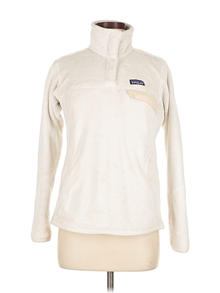 Pre-owned Patagonia Pullover Sweater In White