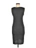 Leith Solid Gray Casual Dress Size M - photo 2