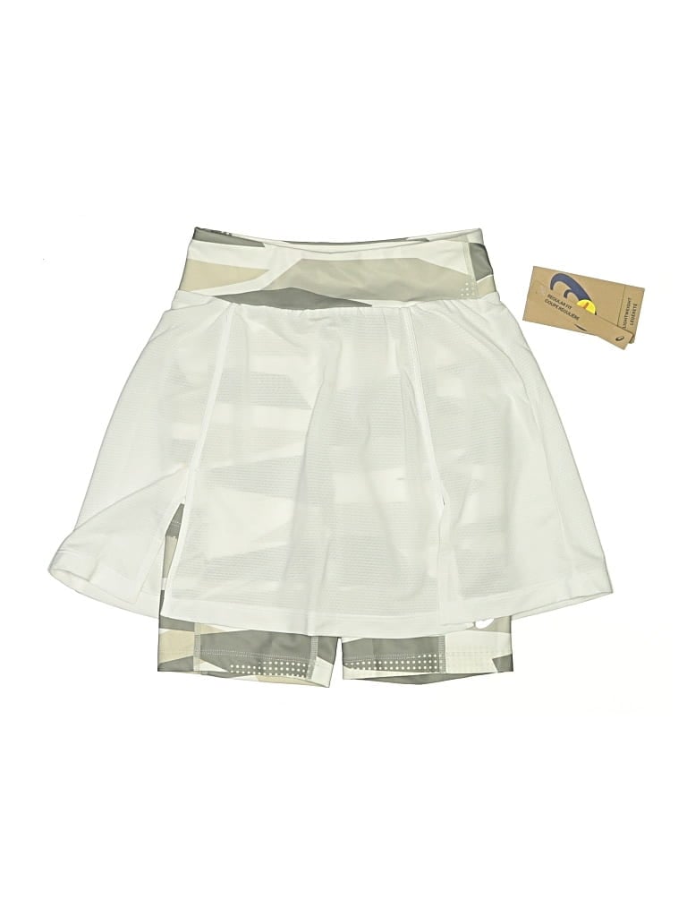 Pre-owned Asics Active Skort In White