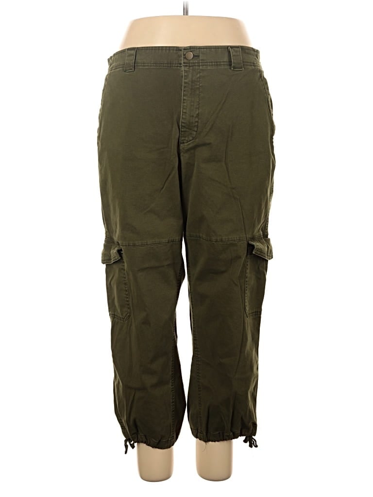 Pre-owned Old Navy Cargo Pants In Green