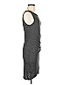 Leith Solid Gray Casual Dress Size M - photo 4