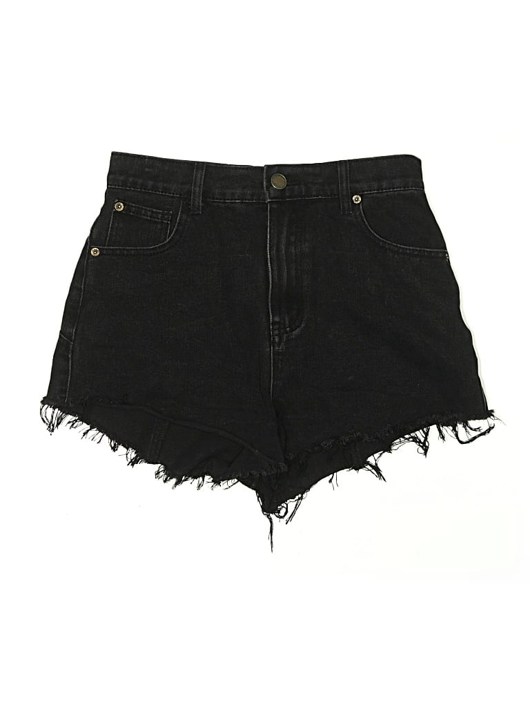 NASTY GAL INC. Pre-owned Denim Shorts In Black