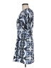 wren 100% Polyester Print Blue Cocktail Dress Size M - photo 5