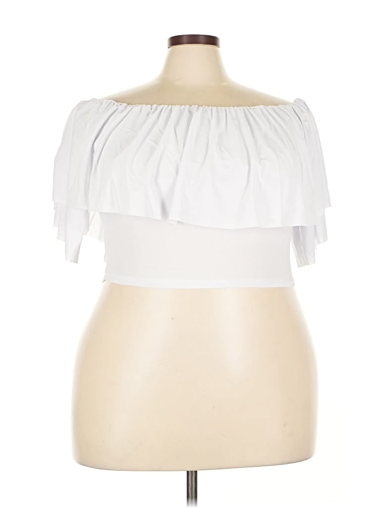 Pre-owned Assorted Brands Short Sleeve T-shirt In White