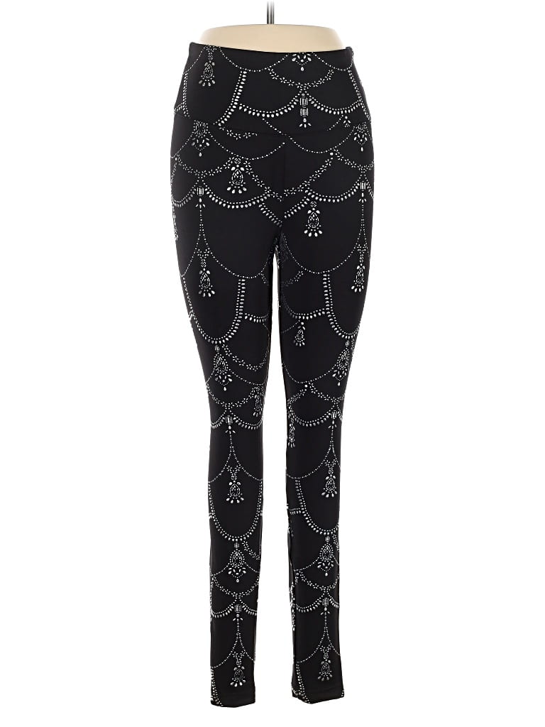 Pre-owned White House Black Market Leggings In Black