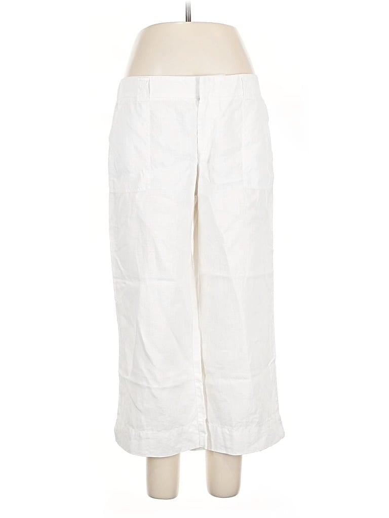 Pre-owned Eddie Bauer Casual Pants In White