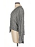 E&M Collection 100% Rayon Gray Long Sleeve Blouse Size L - photo 5
