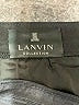 Lanvin Collection Chevron-herringbone Blue Formal Skirt Size 64 - photo 4