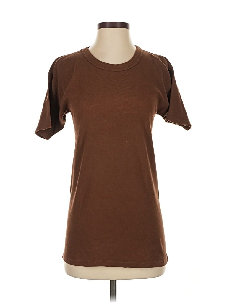 Michael Stars Short Sleeve T-shirt In Brown