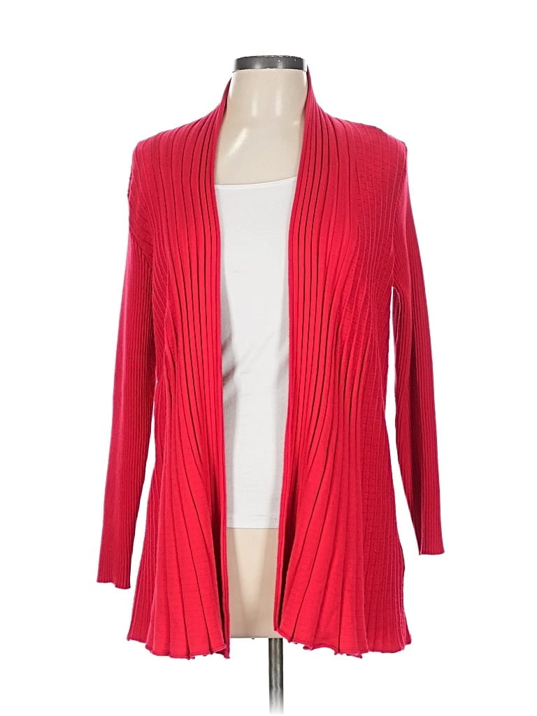 Pre-owned Premise Studio Cardigan Sweater In Red