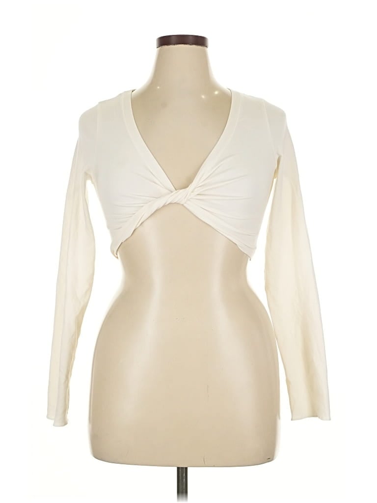 Click to view more detailed imagery on our partner's website Pre-owned Skims Long Sleeve T-shirt In White