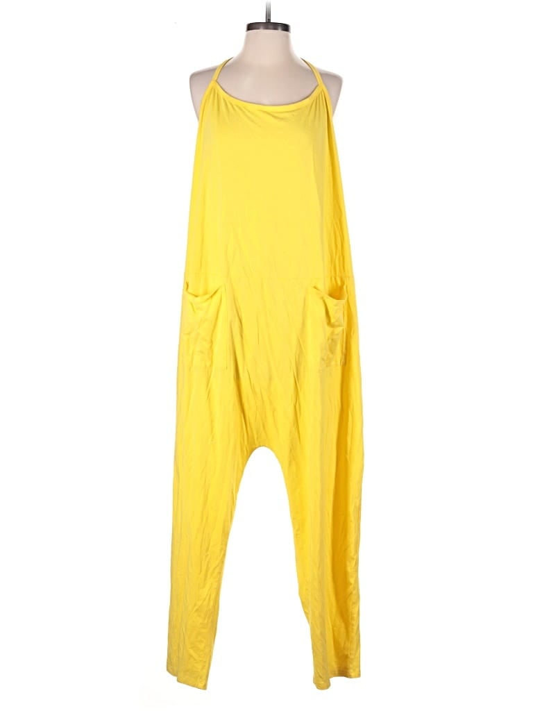 Pre-owned Universal Standard Jumpsuit In Yellow