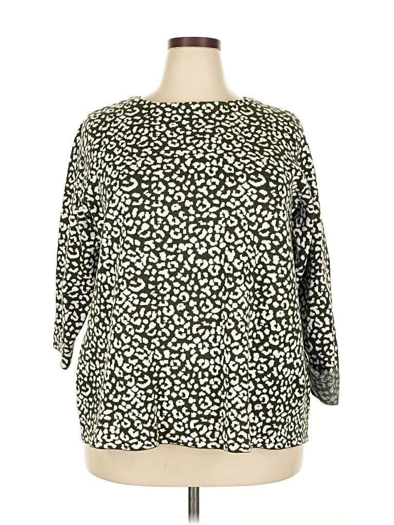 Pre-owned Cynthia Rowley Tjx Pullover Sweater In Green