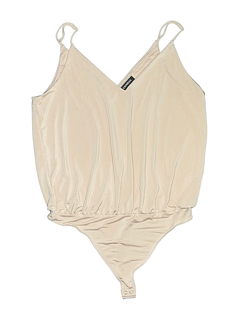 Pre-owned Express Bodysuit In Brown