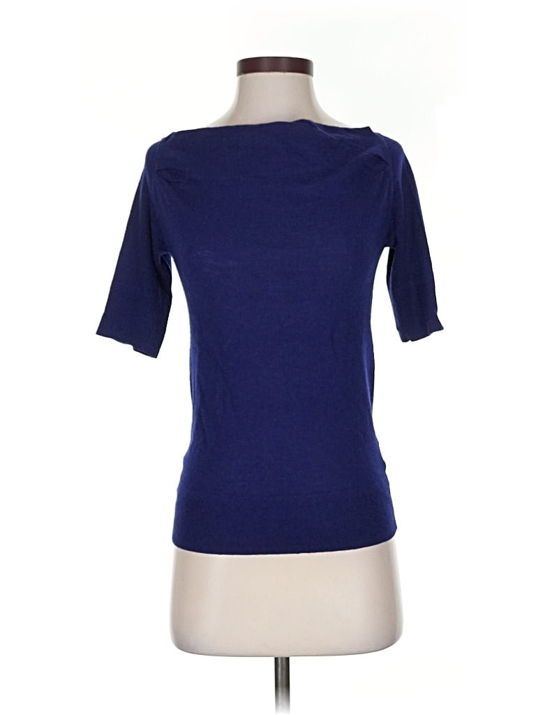 Pre-owned Pippa Wool Cardigan Sweater In Blue