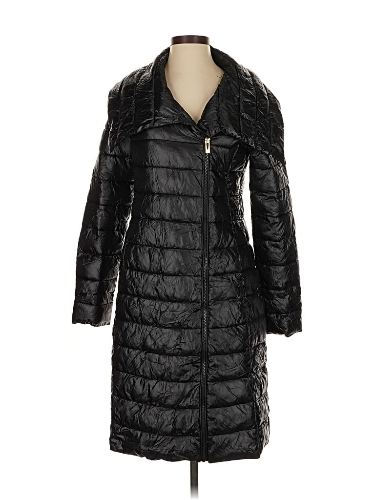 Pre-owned Via Spiga Coat In Black