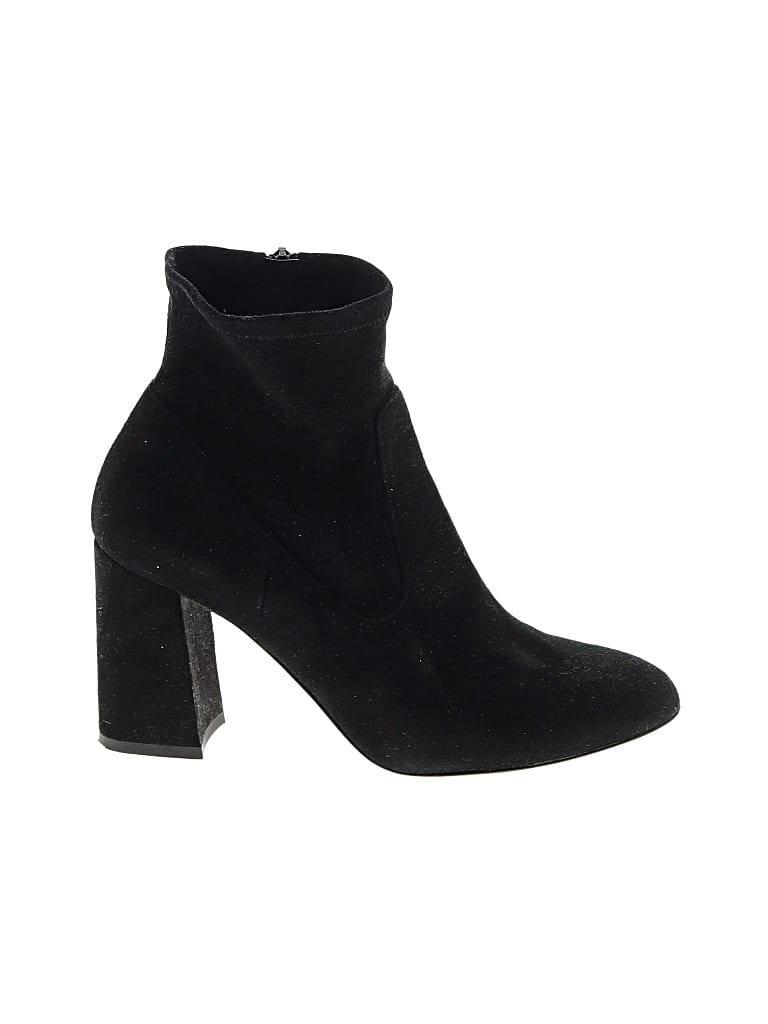 Pre-owned Club Monaco Ankle Boots In Black