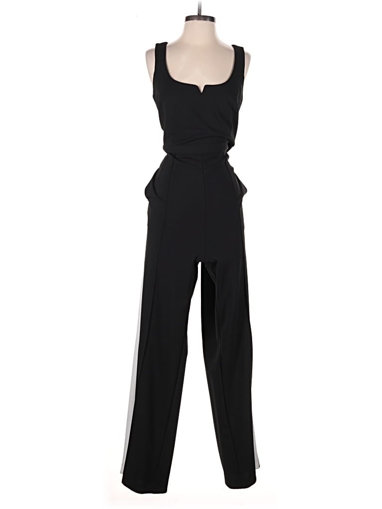 Pre-owned Donna Morgan Jumpsuit In Black