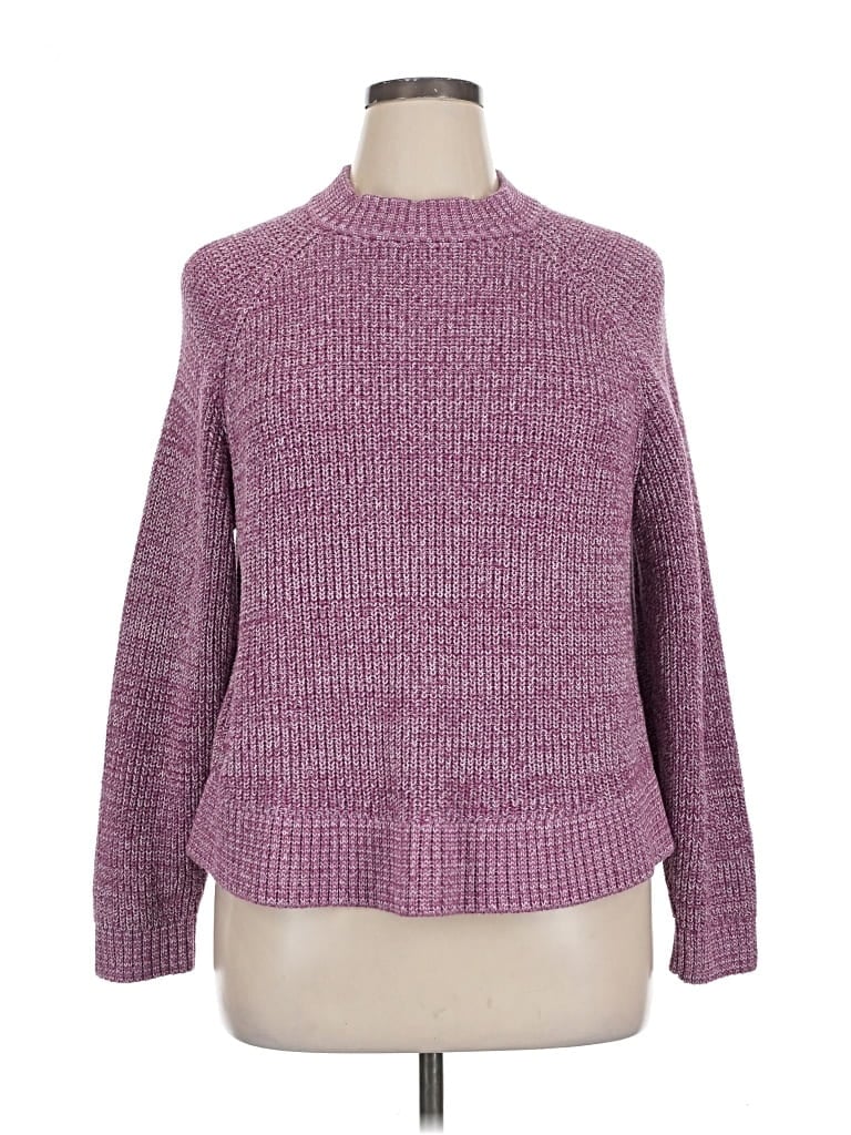 Pre-owned Old Navy Pullover Sweater In Purple