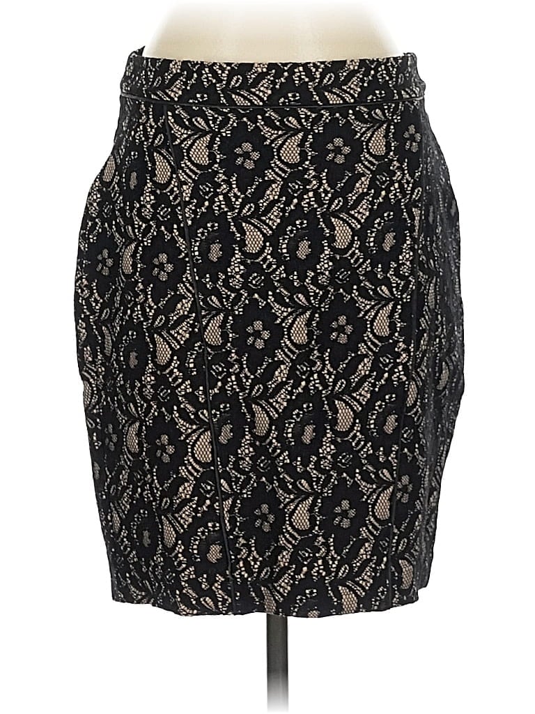 Pre-owned Express Formal Skirt In Black