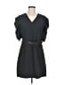On Twelfth Solid Black Casual Dress Size M - photo 1